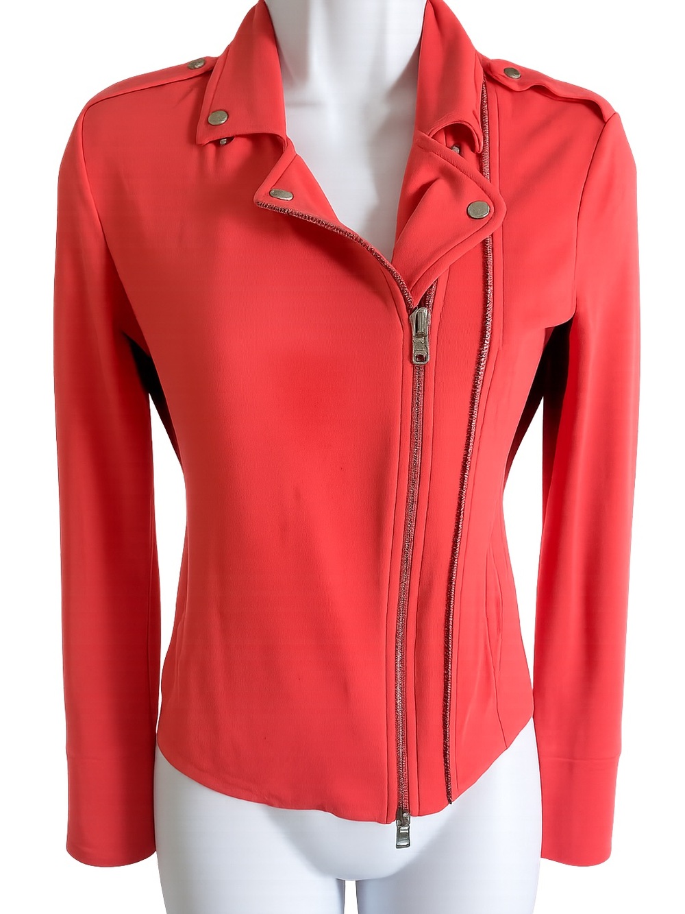 Armani Exchange A/X Coral Moto Jacket | XS